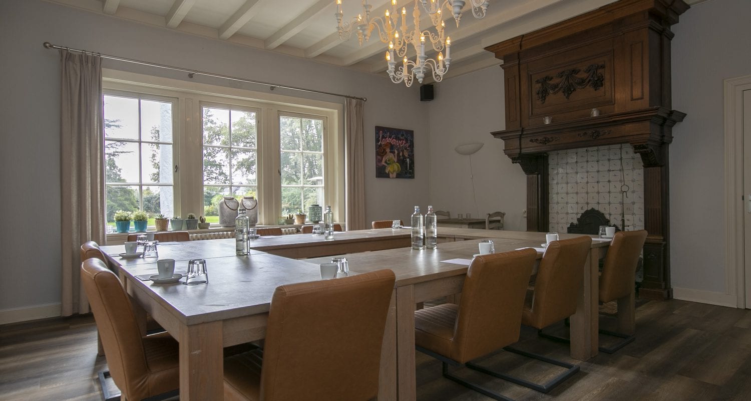 Kom vergaderen in een huiselijke omgeving